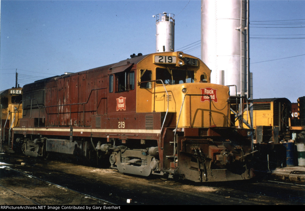 CRIP U25B #219 - Chicago, Rock Island & Pacific